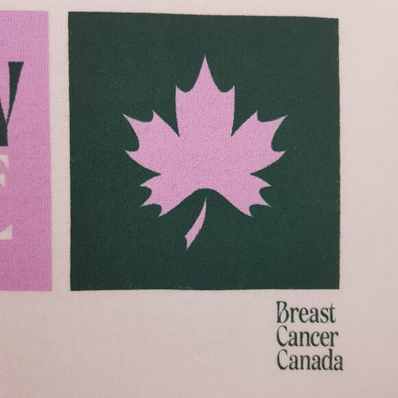 Breast Cancer Canada Tee Shirt Large US L Breast of Friends Cookbooks Vol 1 & 2 - Picture 5 of 16